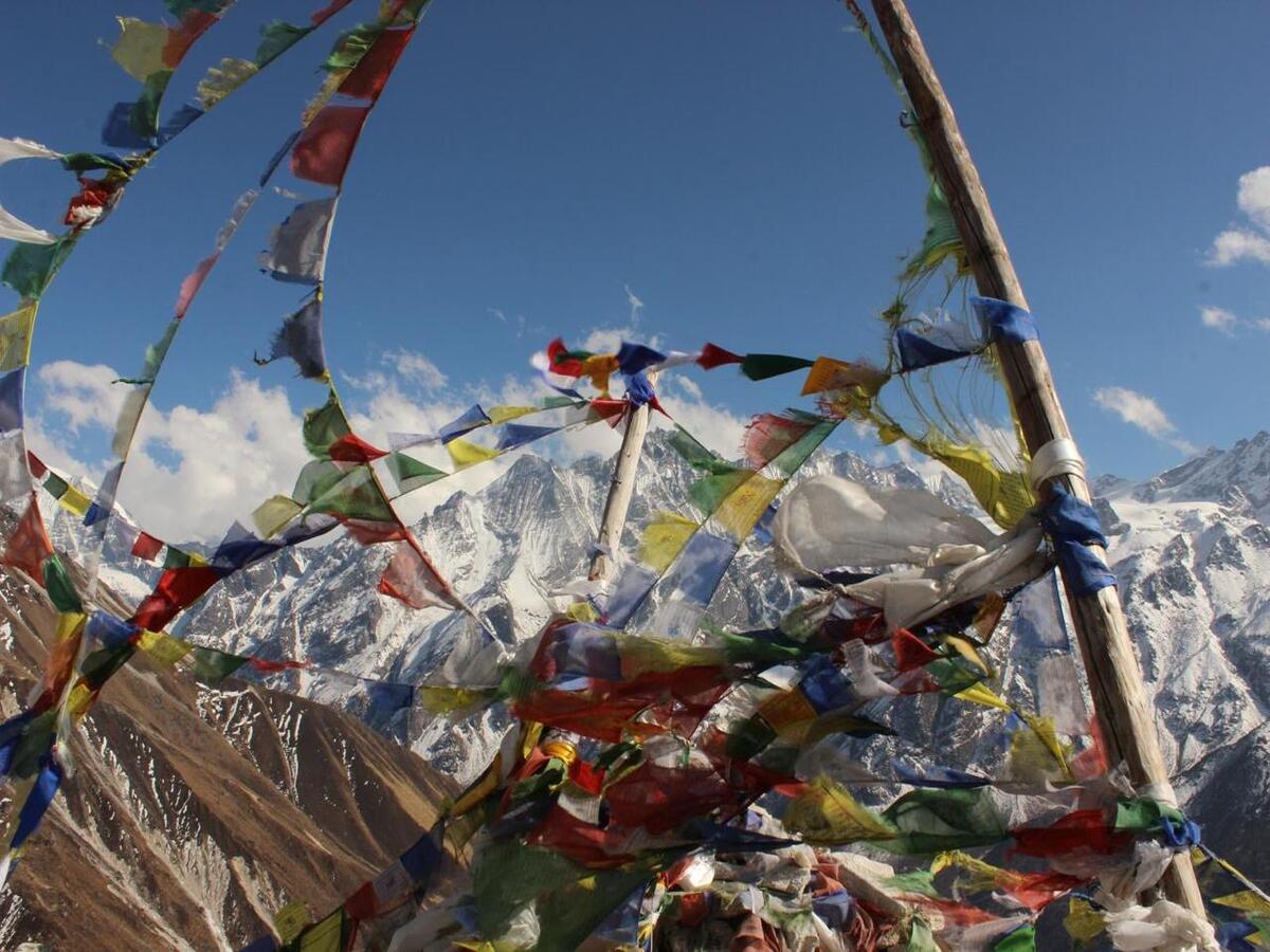 langtang trek Kyanjin ri