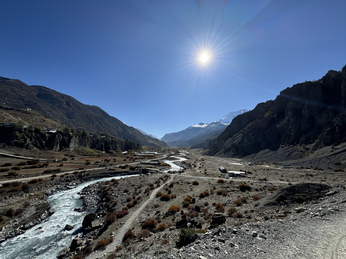 Annapurna circuit trek manang