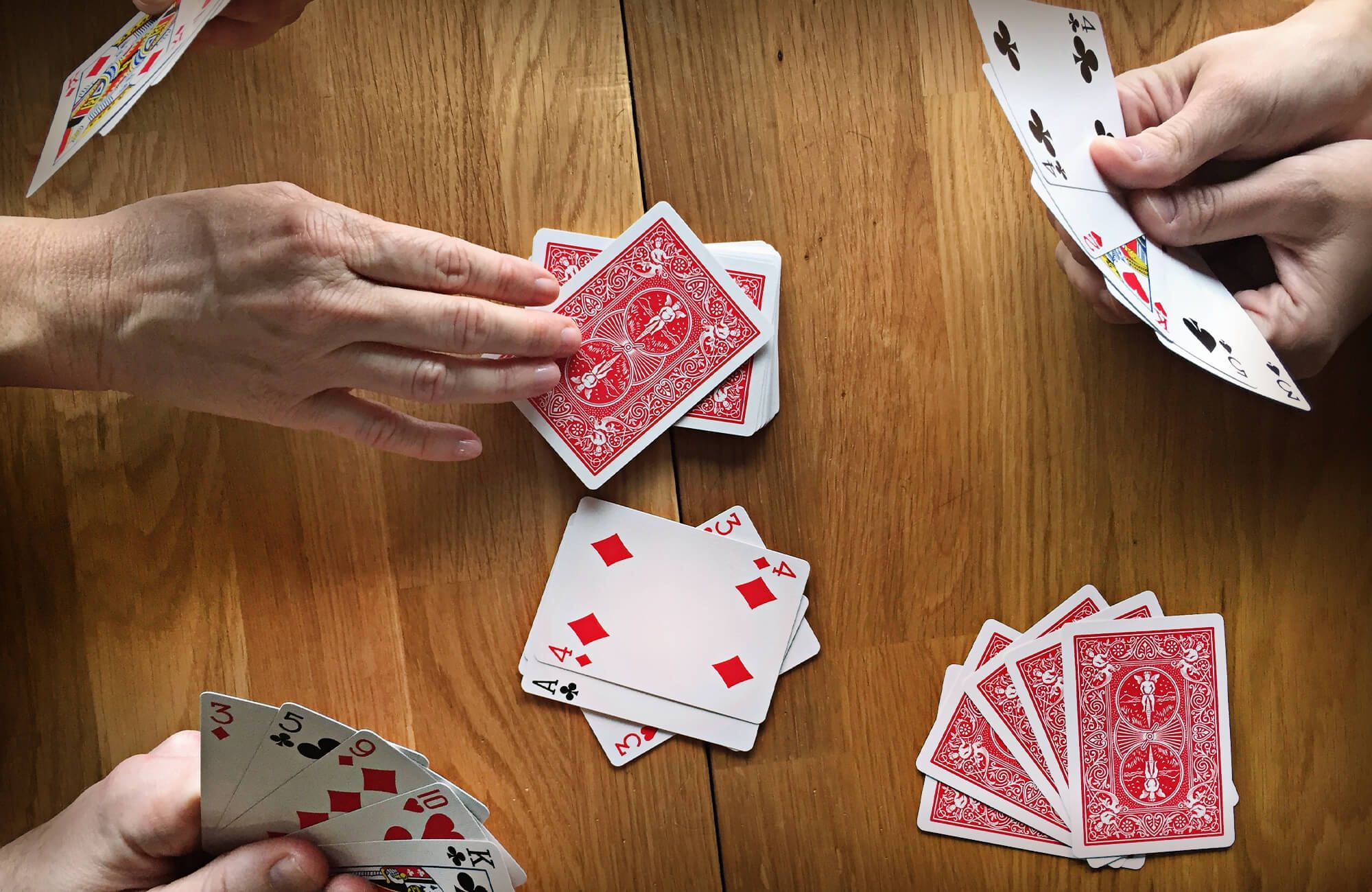 Playing Cards in Dashain
