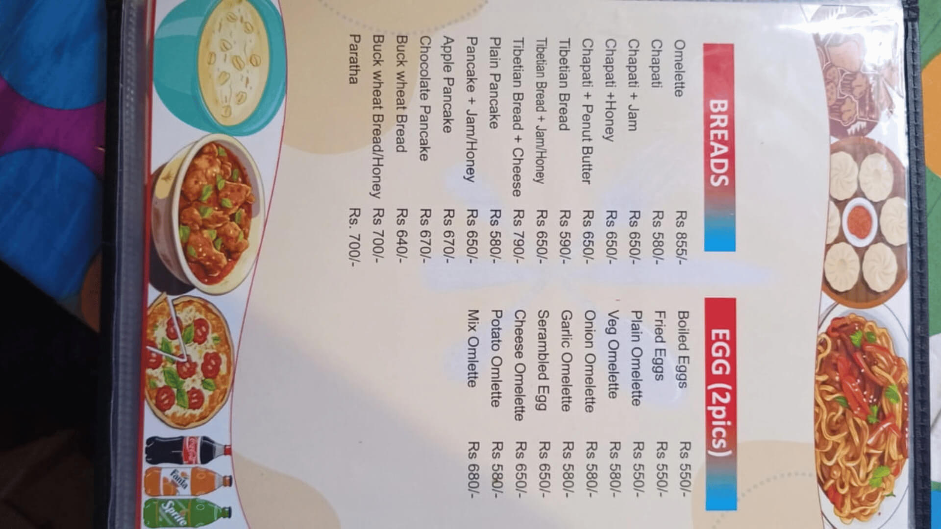 Food Menu