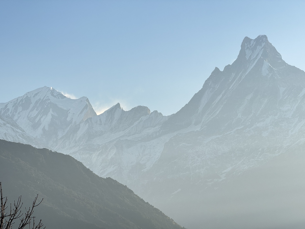 Fishtail view from Ghandruk